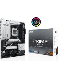 ASUS PRIME X870-P AMD X870 AM5 DDR5 8000 HDMI 2xUSB4 4x M2 USB3.2 AURA RGB 2.5Gbit LAN ATX 14+2+1(80A) Güç Aşa. Anakart